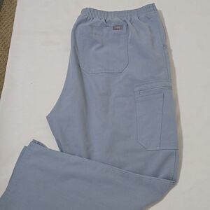 Figs Yola Scrub Pants in  Blueish Gray XXXLP